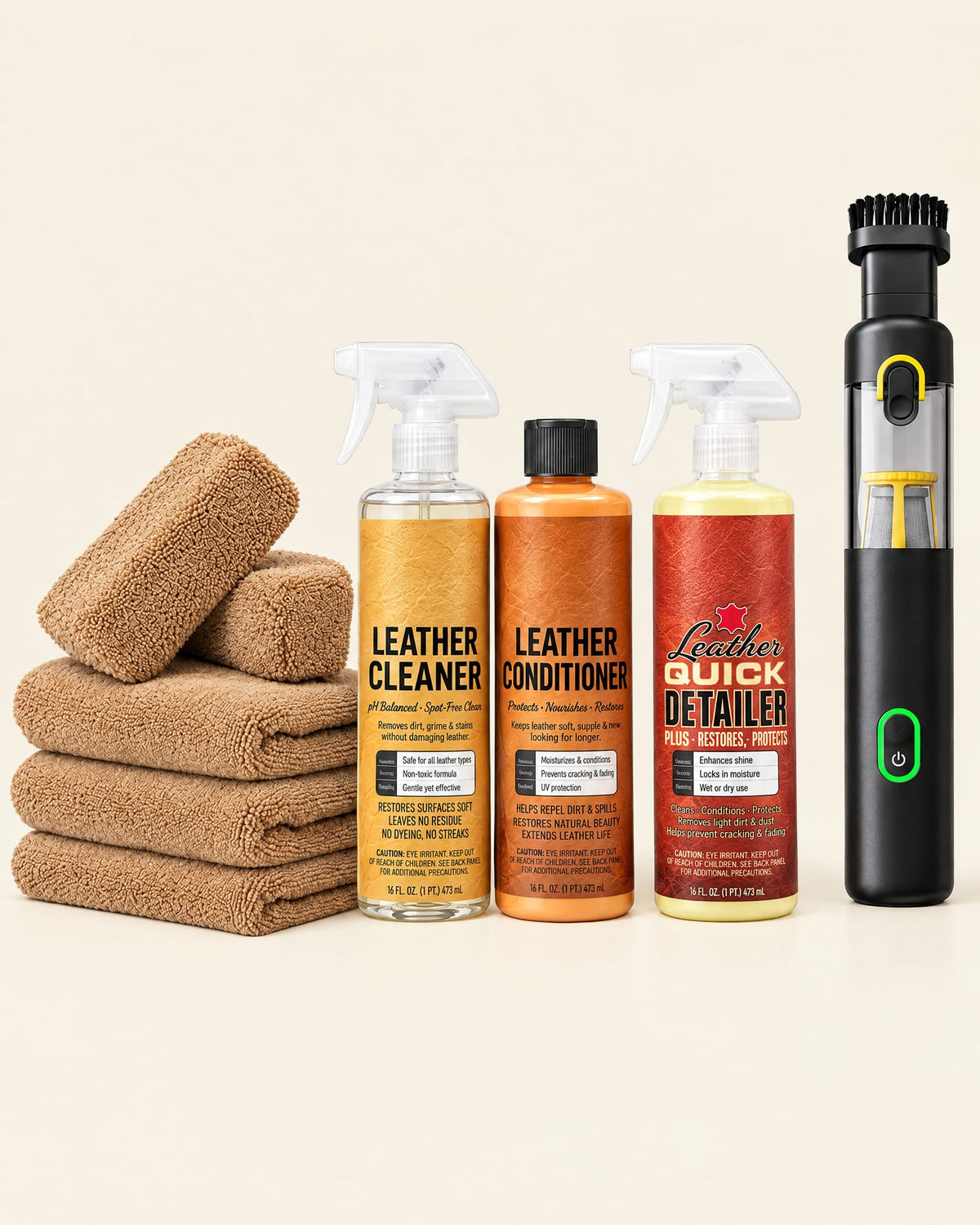 First Class Cleaning Kit contents