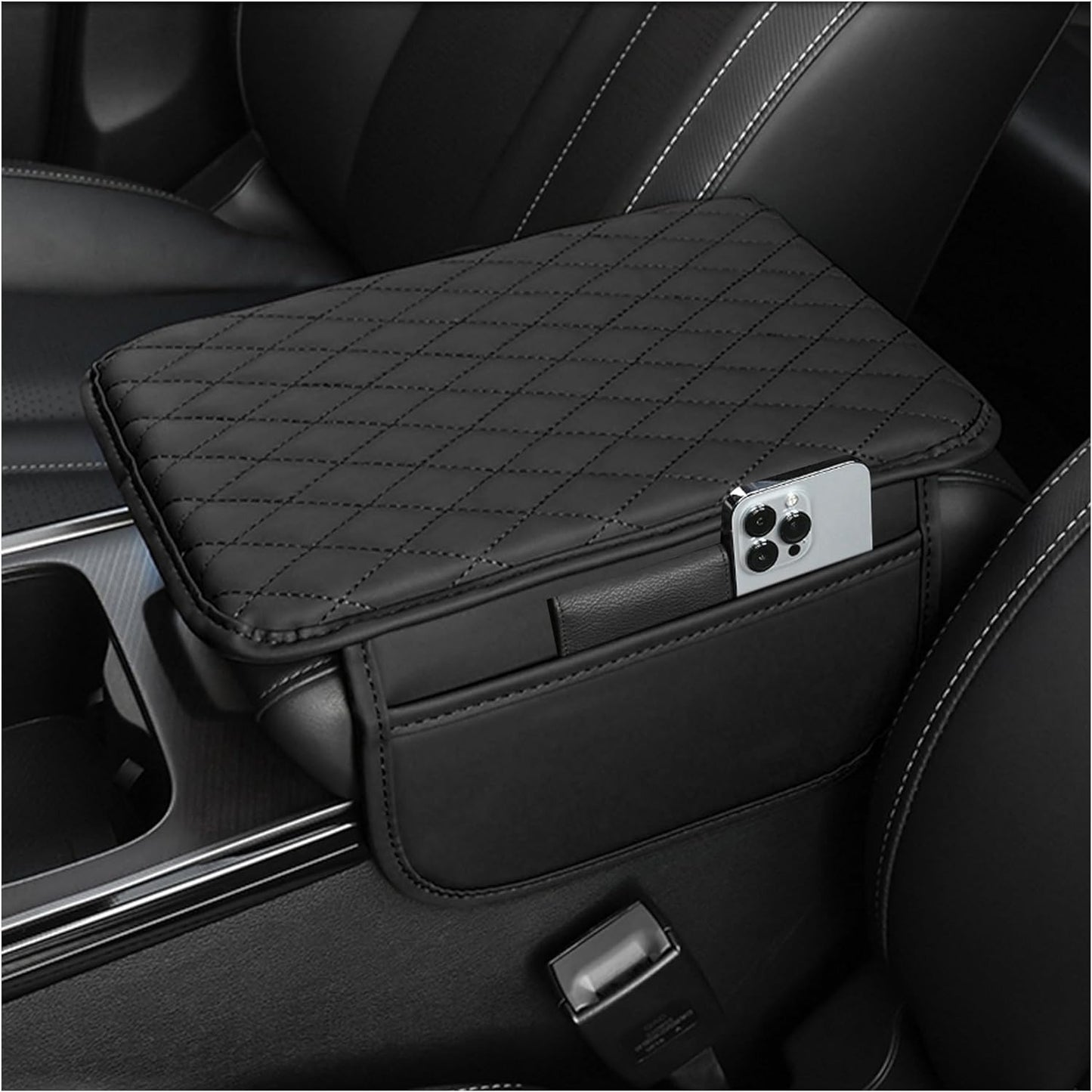 Luxury Leather Console Cover (Sedans)