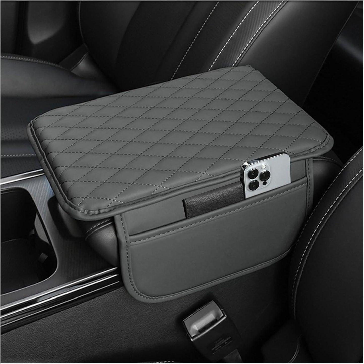 Luxury Leather Console Cover (Sedans)