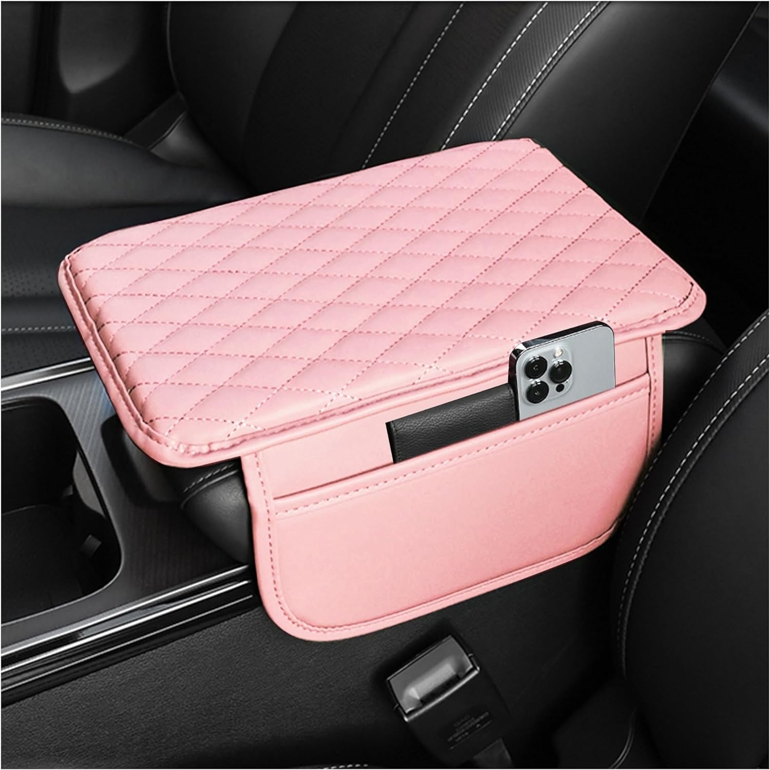 Luxury Leather Console Cover (Sedans)