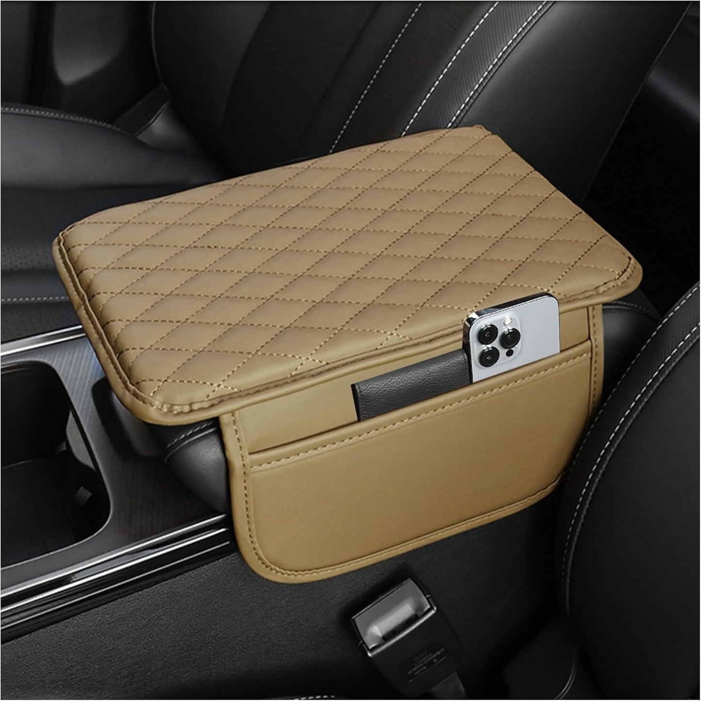 Luxury Leather Console Cover (Sedans)