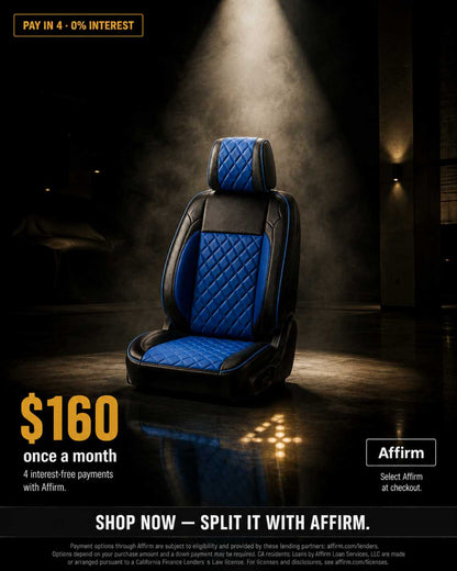 Aqua Custom Seat Cover
