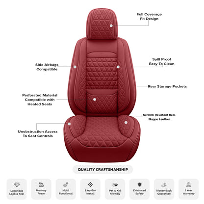 Wine Grandeur Seat Cover