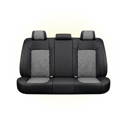 Black & Grey Custom Seat Cover