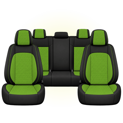 Black & Lime Green Custom Seat Cover