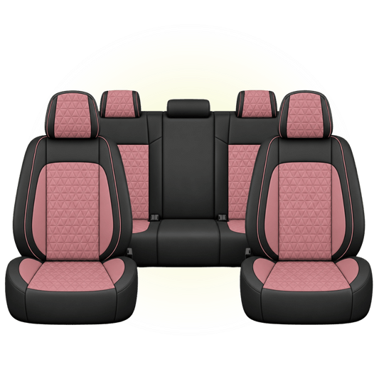 Black & Pink Custom Seat Cover
