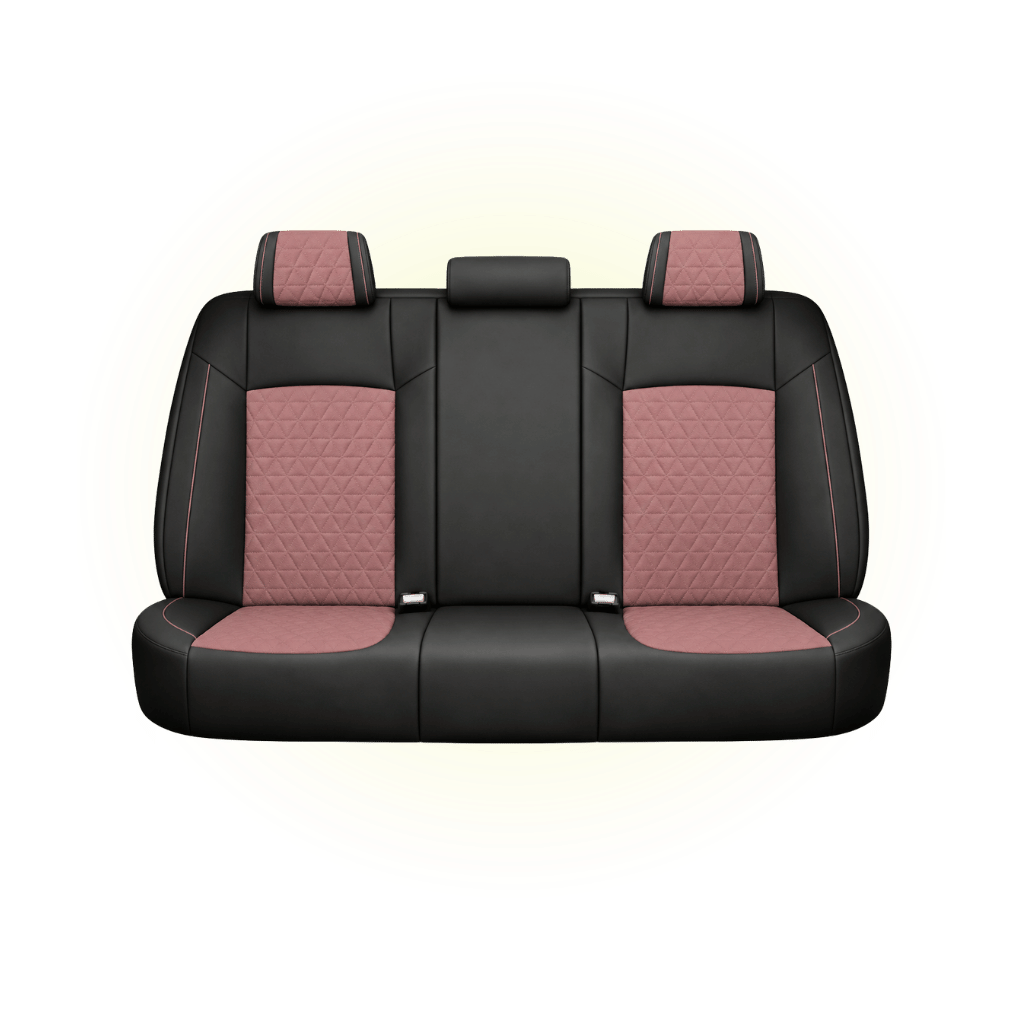 Black & Pink Custom Seat Cover