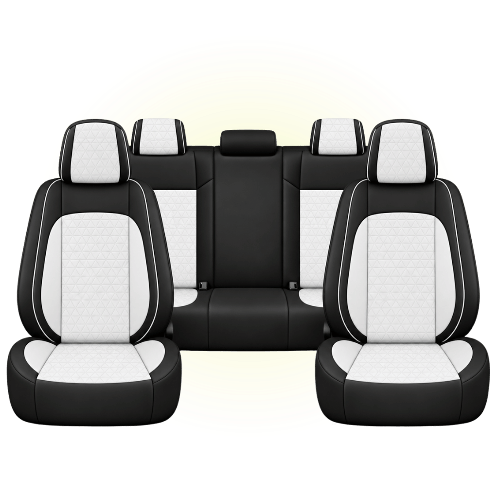Black & White Custom Seat Cover