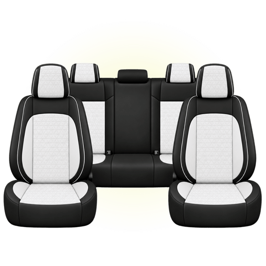 Black & White Custom Seat Cover