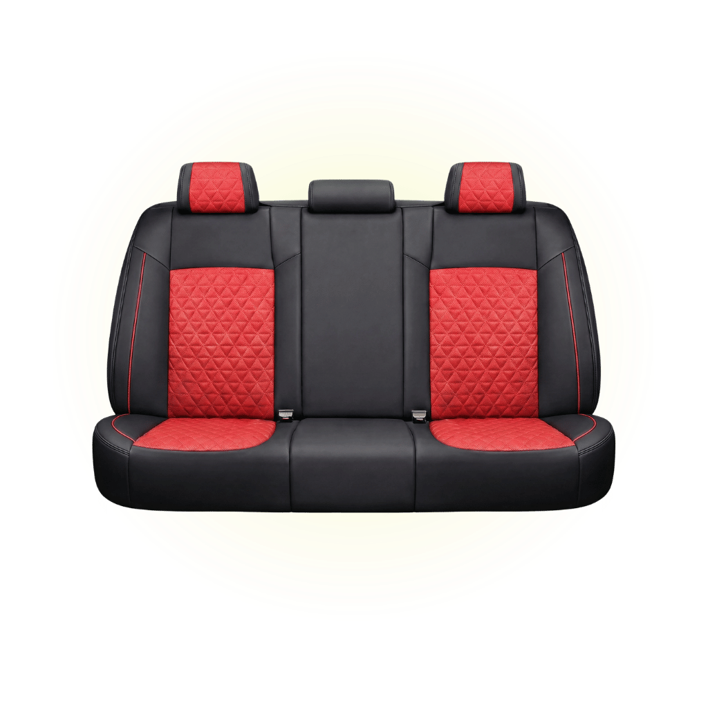 Black & Red Custom Seat Cover