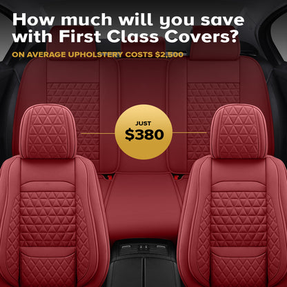 Wine Grandeur Seat Cover