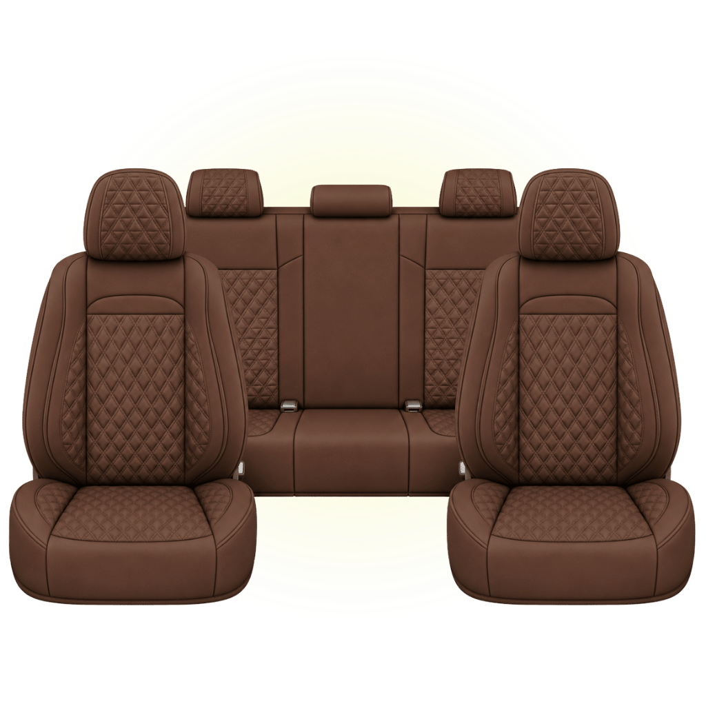 Dark Saddle Brown Custom Seat Cover