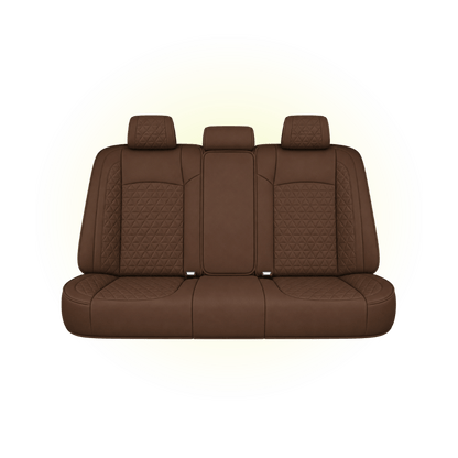 Dark Saddle Brown Custom Seat Cover