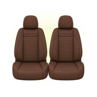 Dark Saddle Brown Custom Seat Cover