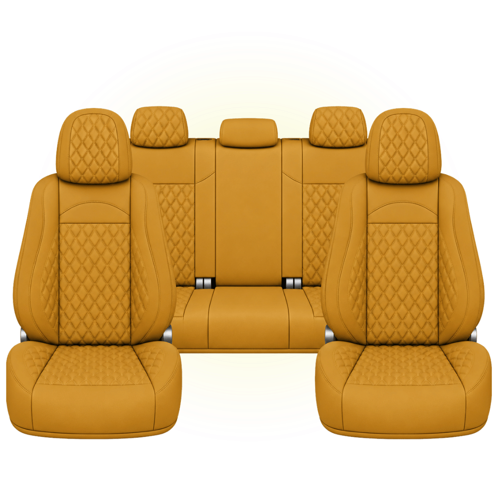 Golden Yellow Custom Seat Cover