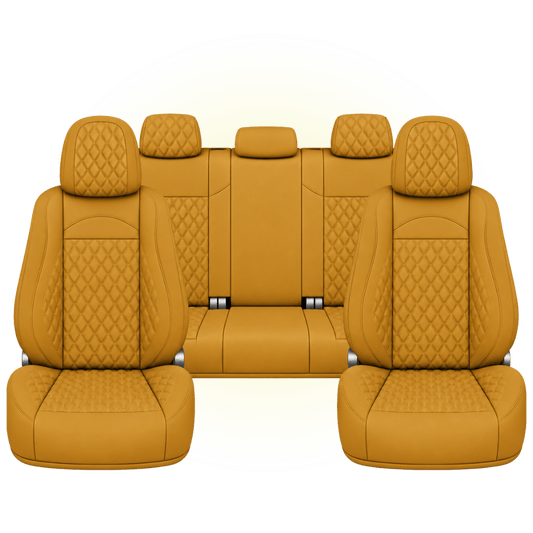 Golden Yellow Custom Seat Cover