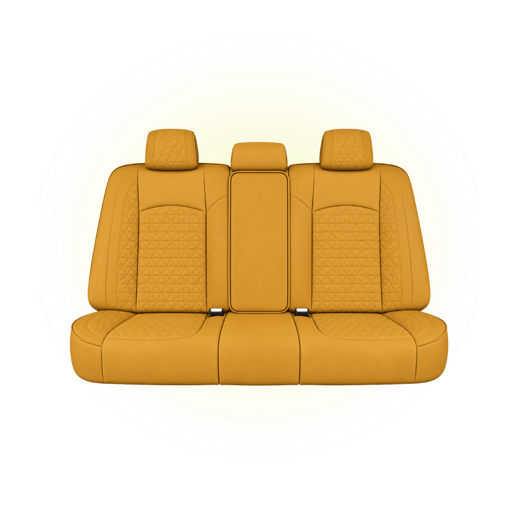 Golden Yellow Custom Seat Cover