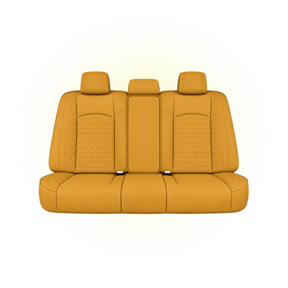 Golden Yellow Custom Seat Cover