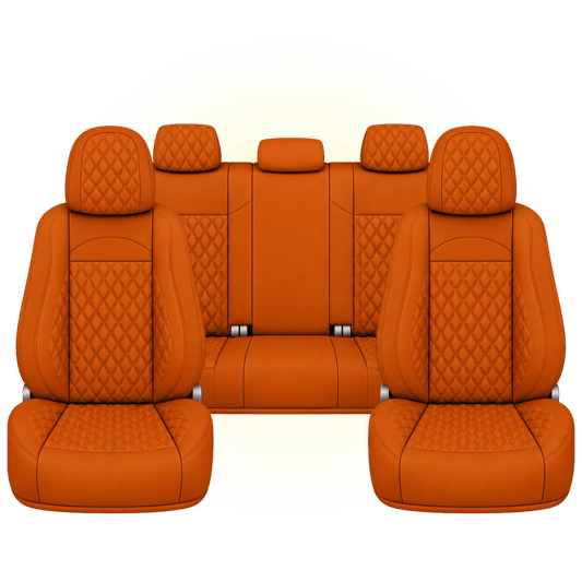 Orange Custom Seat Cover