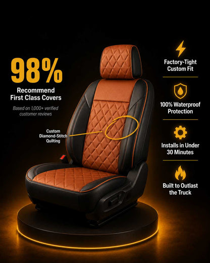Aqua Custom Seat Cover