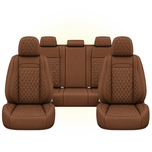 Saddle Brown Custom Seat Cover