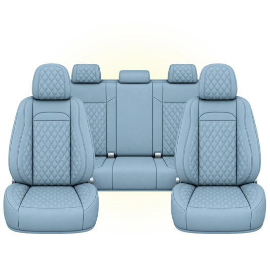 Sky Blue Custom Seat Cover
