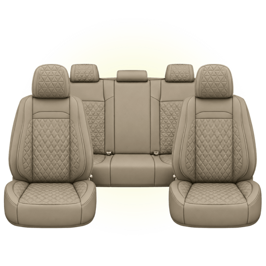 Warm Khaki Custom Seat Cover