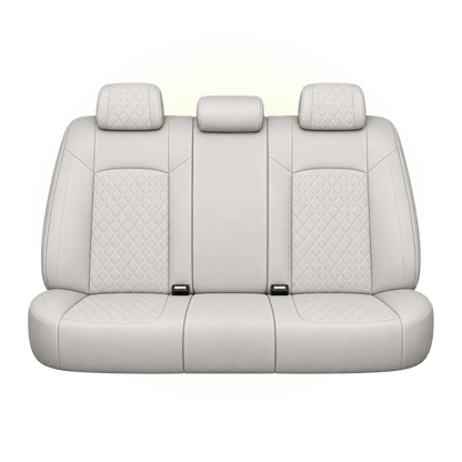 White Custom Seat Cover