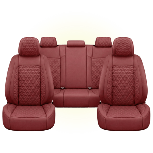 Wine Red Custom Seat Cover
