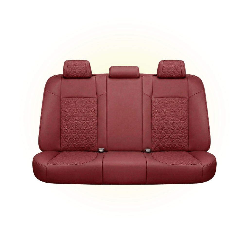 Wine Red Custom Seat Cover