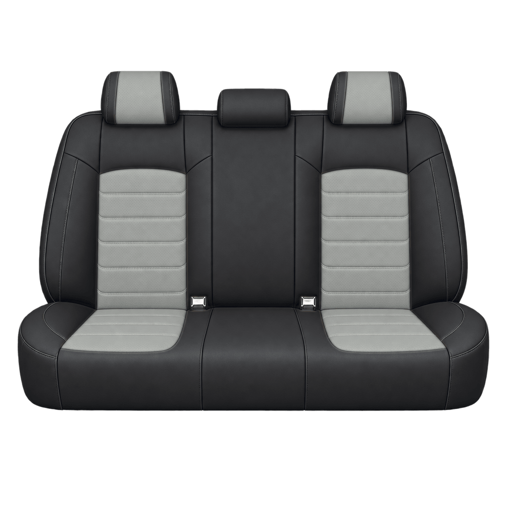 Black & Sage Grey Basic custom seat covers, backs