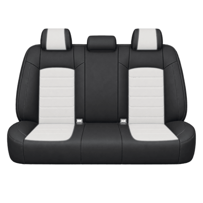 Black & White Basic custom seat covers, backs