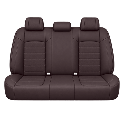 Dark Mocha Basic custom seat covers, backs