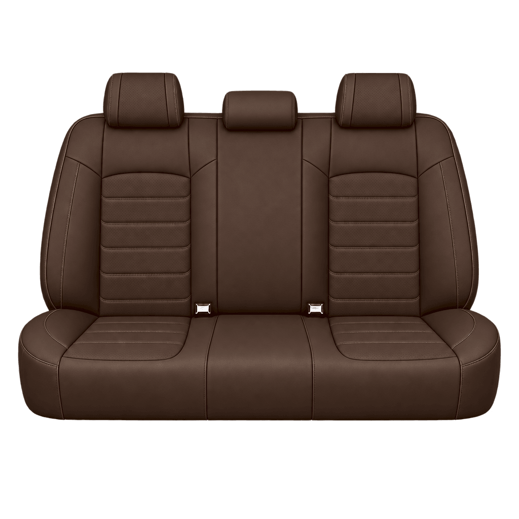 Espresso Brown Basic custom seat covers, backs