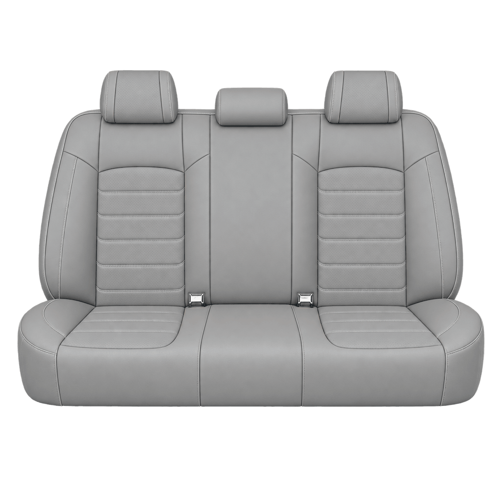 Mid Grey Basic custom seat covers, backs