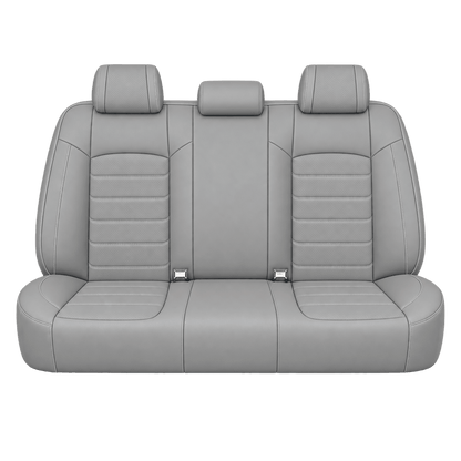 Mid Grey Basic custom seat covers, backs