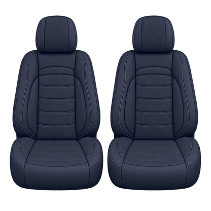 Midnight Blue Basic custom seat covers, fronts