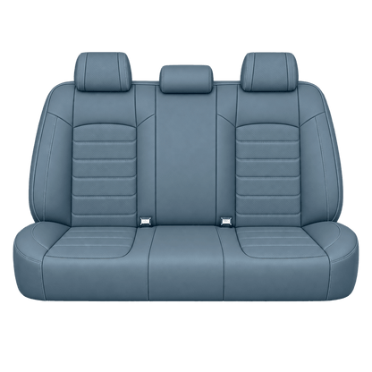 Slate Blue Basic custom seat covers, backs