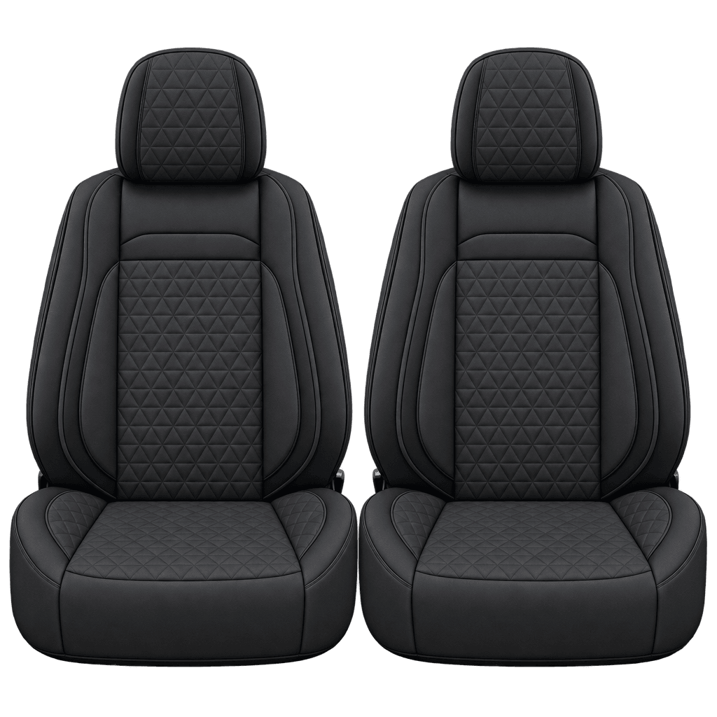 Black Diamond custom seat covers, fronts