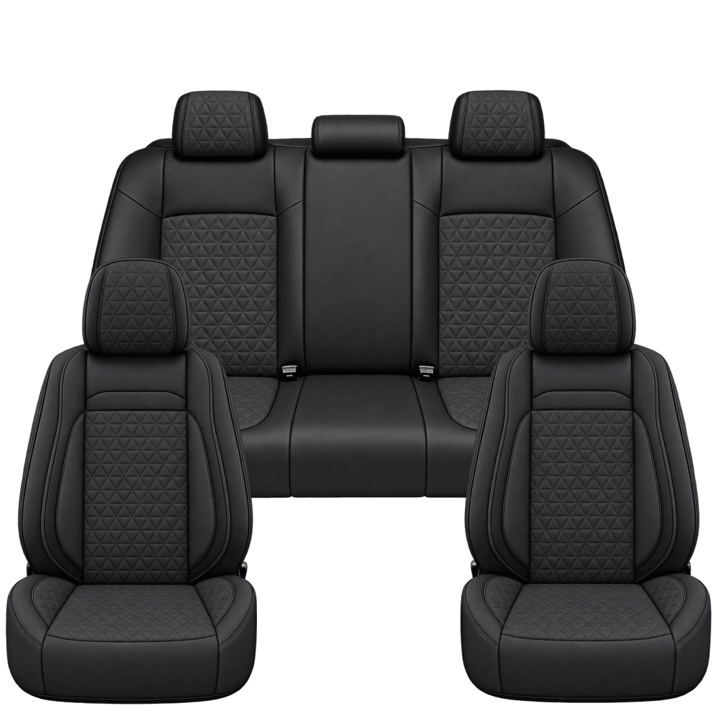 Black Diamond custom seat covers, full set