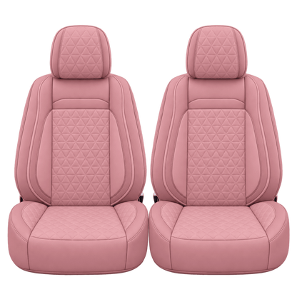 Pink Diamond custom seat covers, fronts